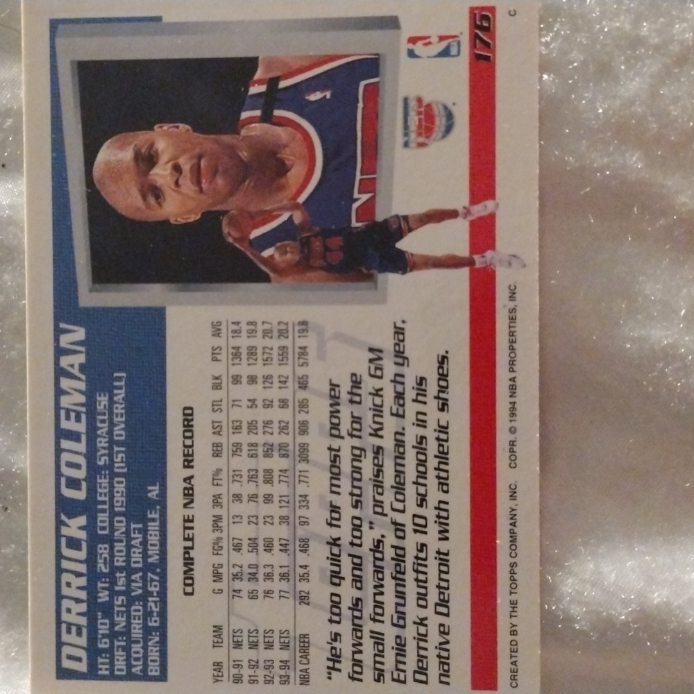 Basketball Card - Picture 2 of 2